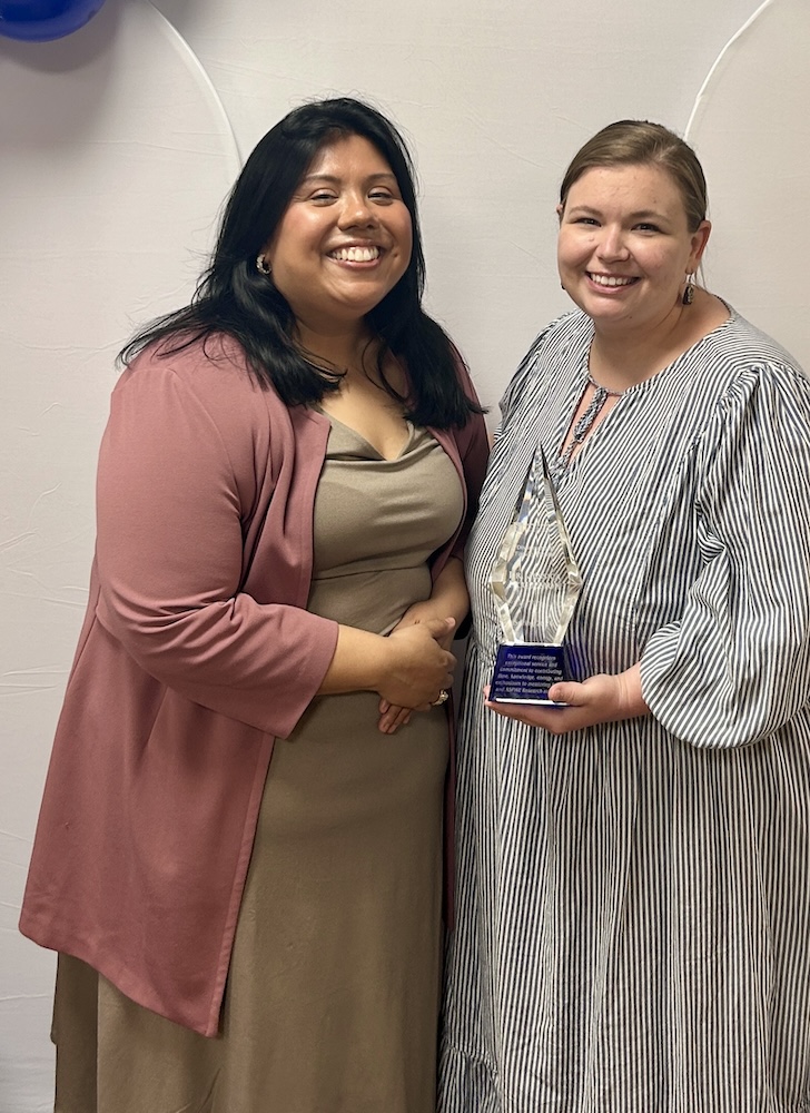 From left: Debra Balandran and Jessica McQueston.
